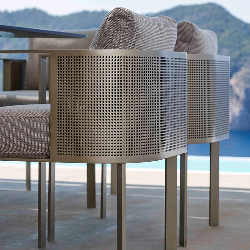 Stainless Steel Modular Outdoor Sectional Sofa
