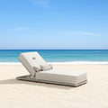 Contemporary Aluminum Outdoor Sun Lounger Chaise Alfresco Outdoor Living Australia
