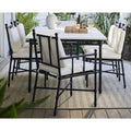 Aluminium Dining Set Modern Garden Furniture Alfresco Outdoor Living Australia