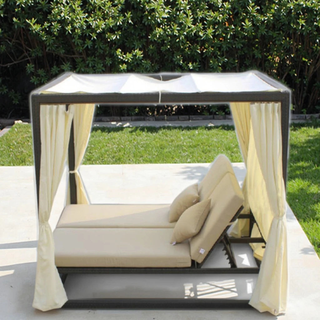 Custom Outdoor Daybed Sun Lounger Modern Resort Alfresco Outdoor Living Australia