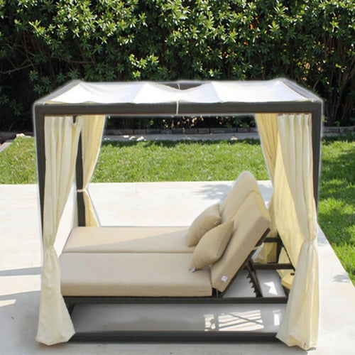 Custom Outdoor Daybed Sun Lounger Modern Resort Alfresco Outdoor Living Australia