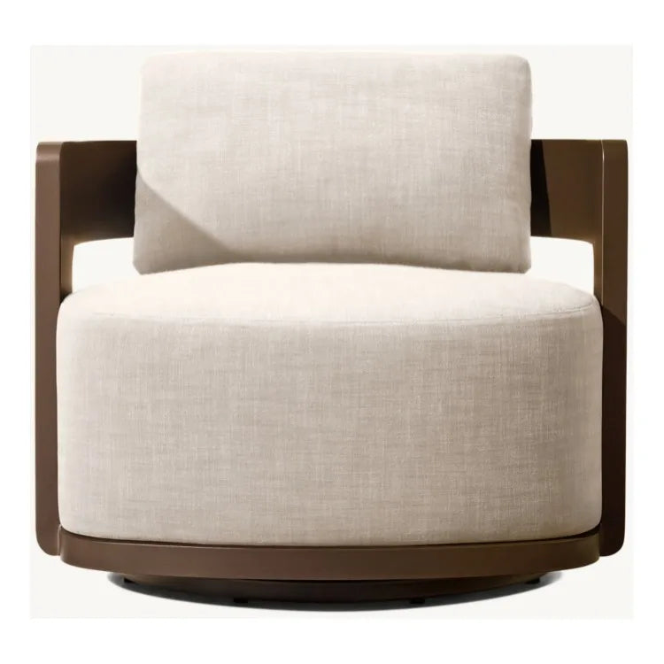Outdoor Swivel Chair Modern Aluminum Armchair Alfresco Outdoor Living Australia