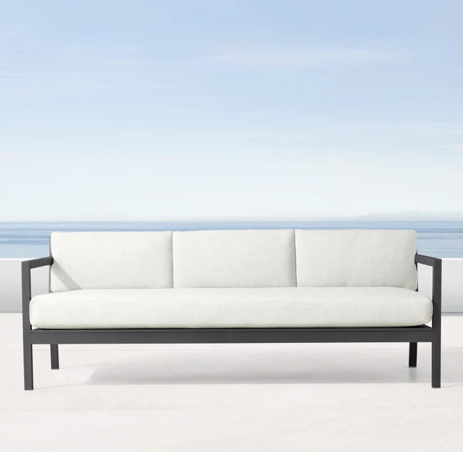 Designer Outdoor Sofa Neoclassical Aluminum Alfresco Outdoor Living Australia