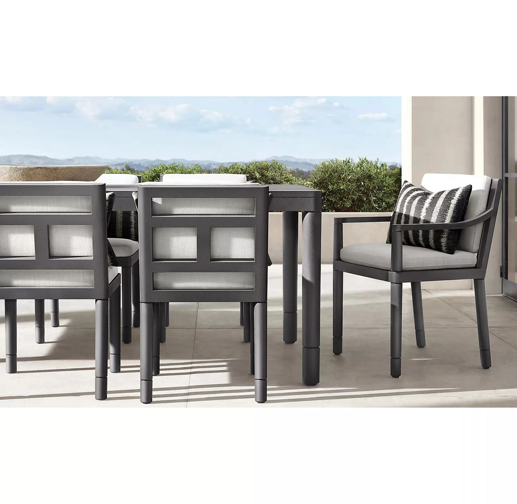 Custom Outdoor Table 8-Seater Aluminum Alfresco Outdoor Living Australia