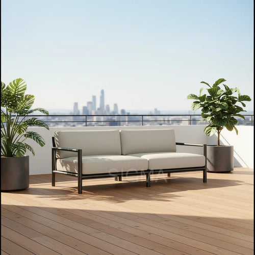 Aluminum Outdoor Sofa Lounge Set Modern Modular Alfresco Outdoor Living Australia