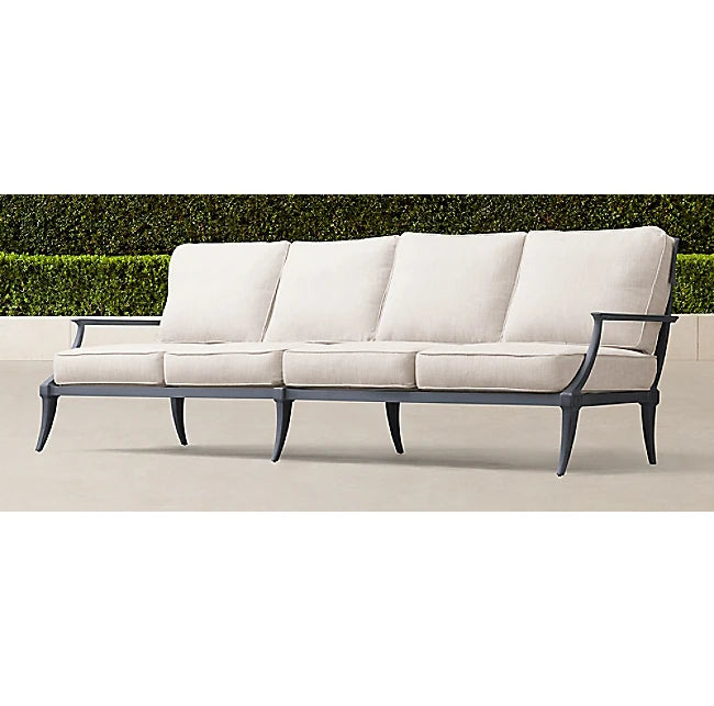 Custom Outdoor Furniture 4 Seater Sofa Aluminum Alfresco Outdoor Living Australia