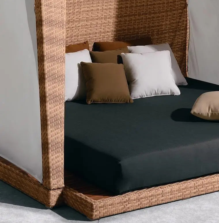 Bali Resort-Style Outdoor Daybed Custom Cabaña Alfresco Outdoor Living Australia