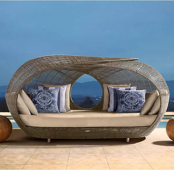 Designer Outdoor Daybed Modern Bird Nest Alfresco Outdoor Living Australia