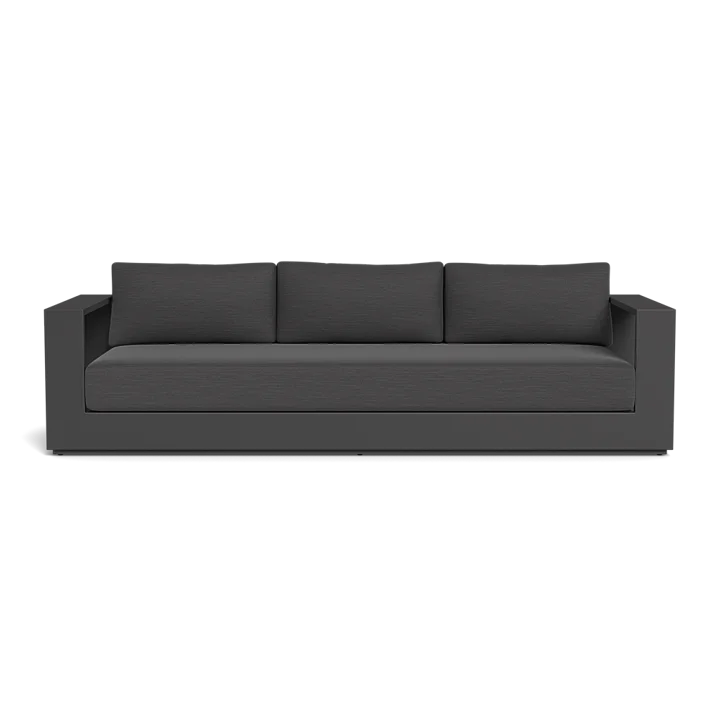 Designer Outdoor Furniture 3-Seat Sofa Aluminium Alfresco Outdoor Living Australia