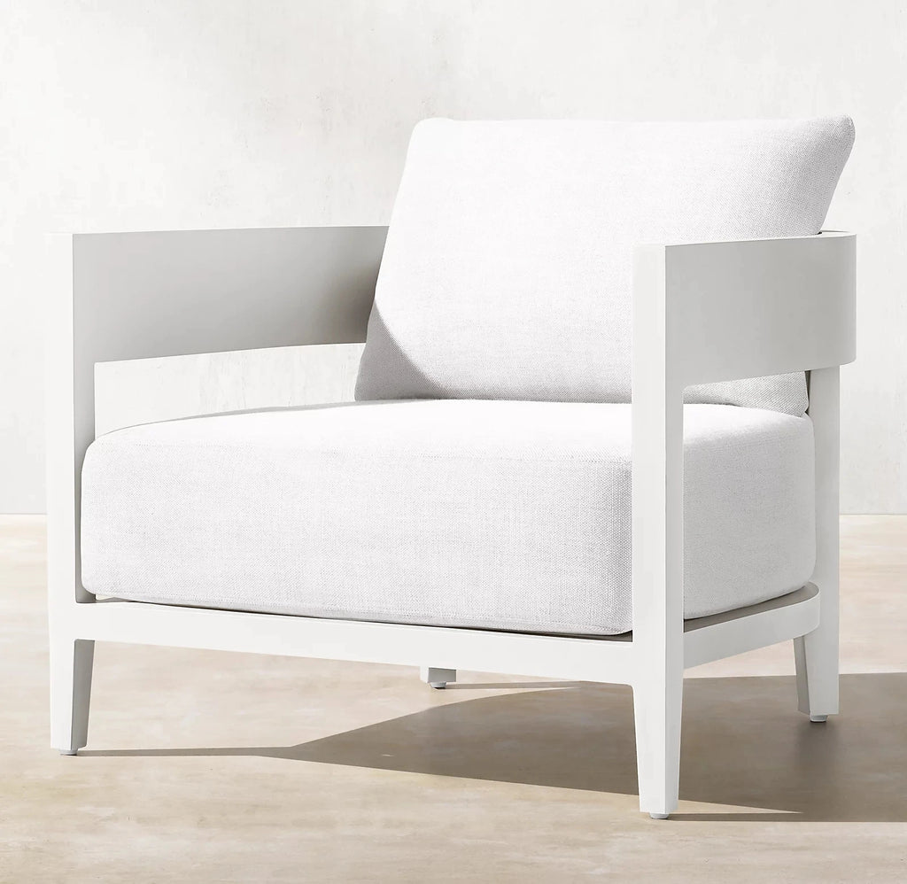 Outdoor Single Sofa Chair Modern Aluminium Alfresco Outdoor Living Australia