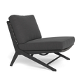 Designer Outdoor Sofa Armless Aluminum Rattan Modular Sculptural Alfresco Outdoor Living Australia