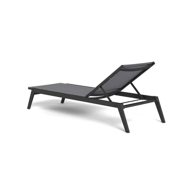 Contemporary Metal Sun Lounger Modern Outdoor Furniture Alfresco Outdoor Living