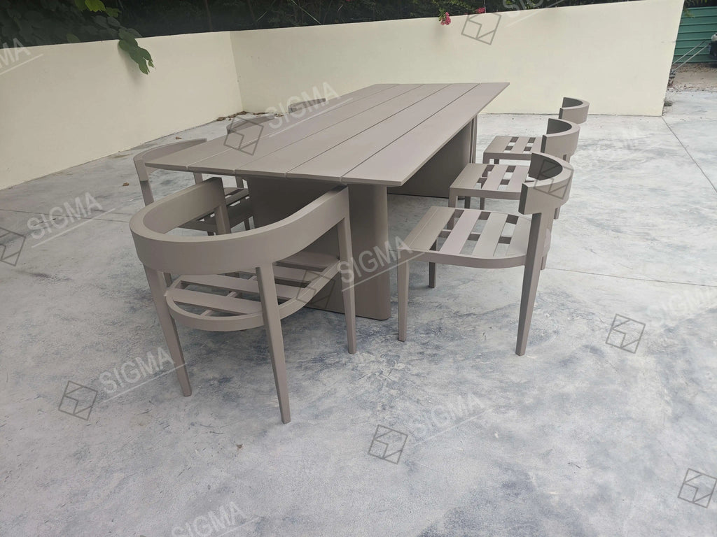 Custom Furniture 8-Seater Set Modern Alfresco Outdoor Living Australia