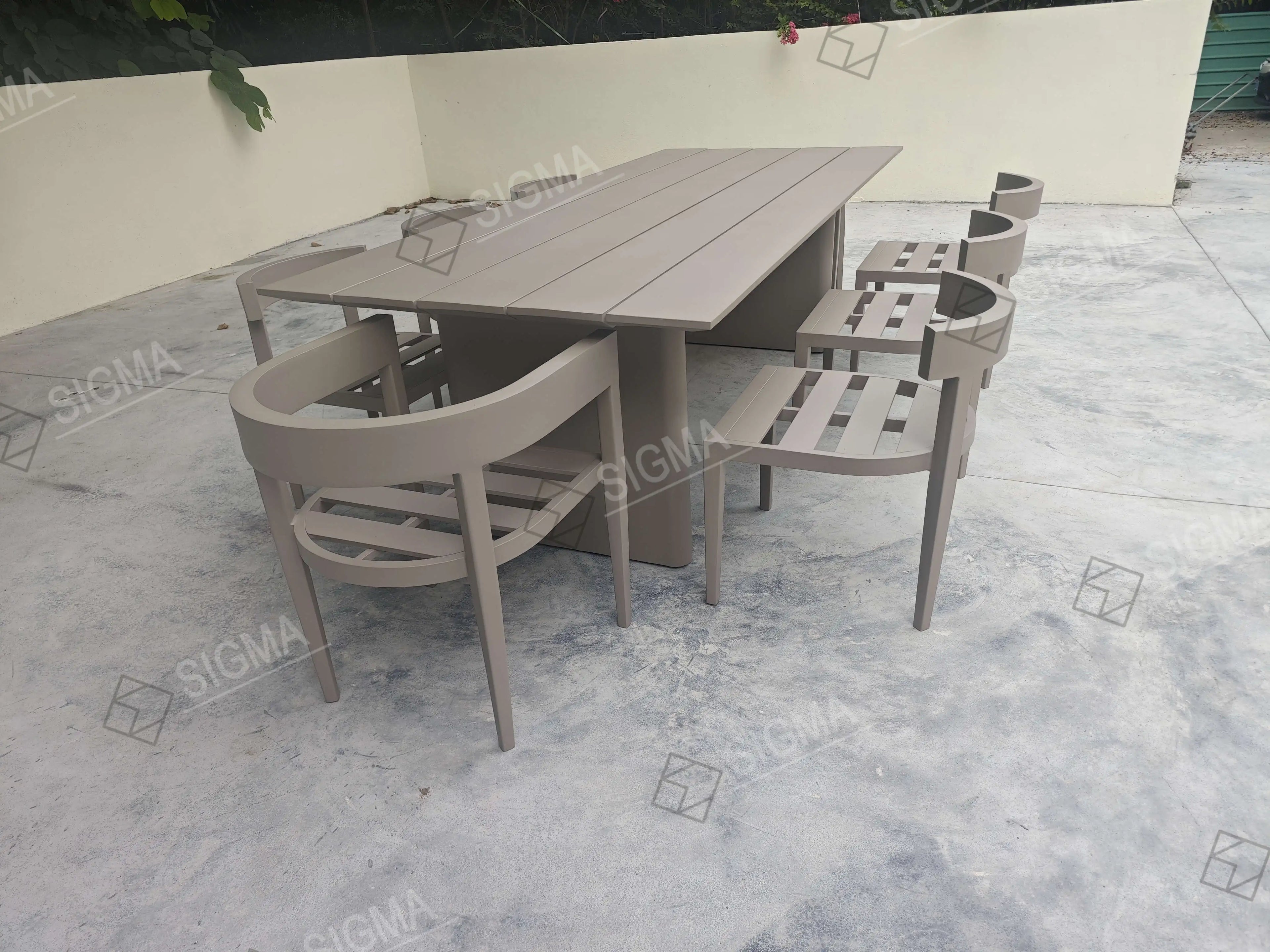 Custom Furniture 8-Seater Set Modern Alfresco Outdoor Living Australia