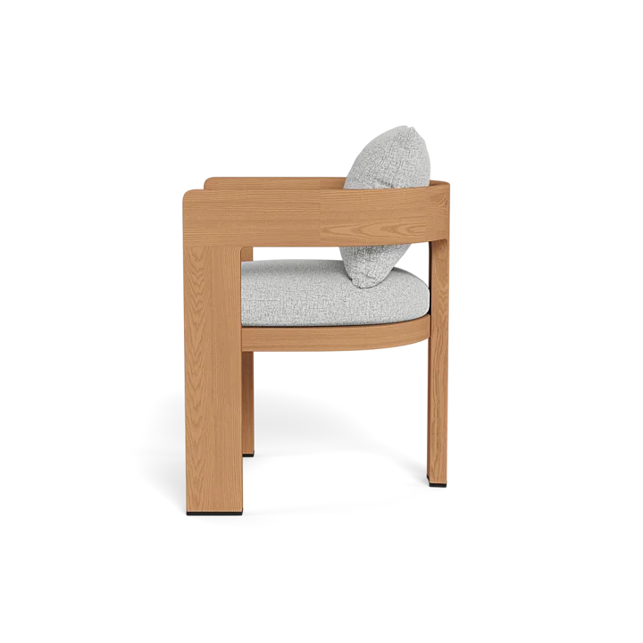 Custom Teak Outdoor Dining Chair Mid-Century Modern Alfresco Outdoor Living Australia