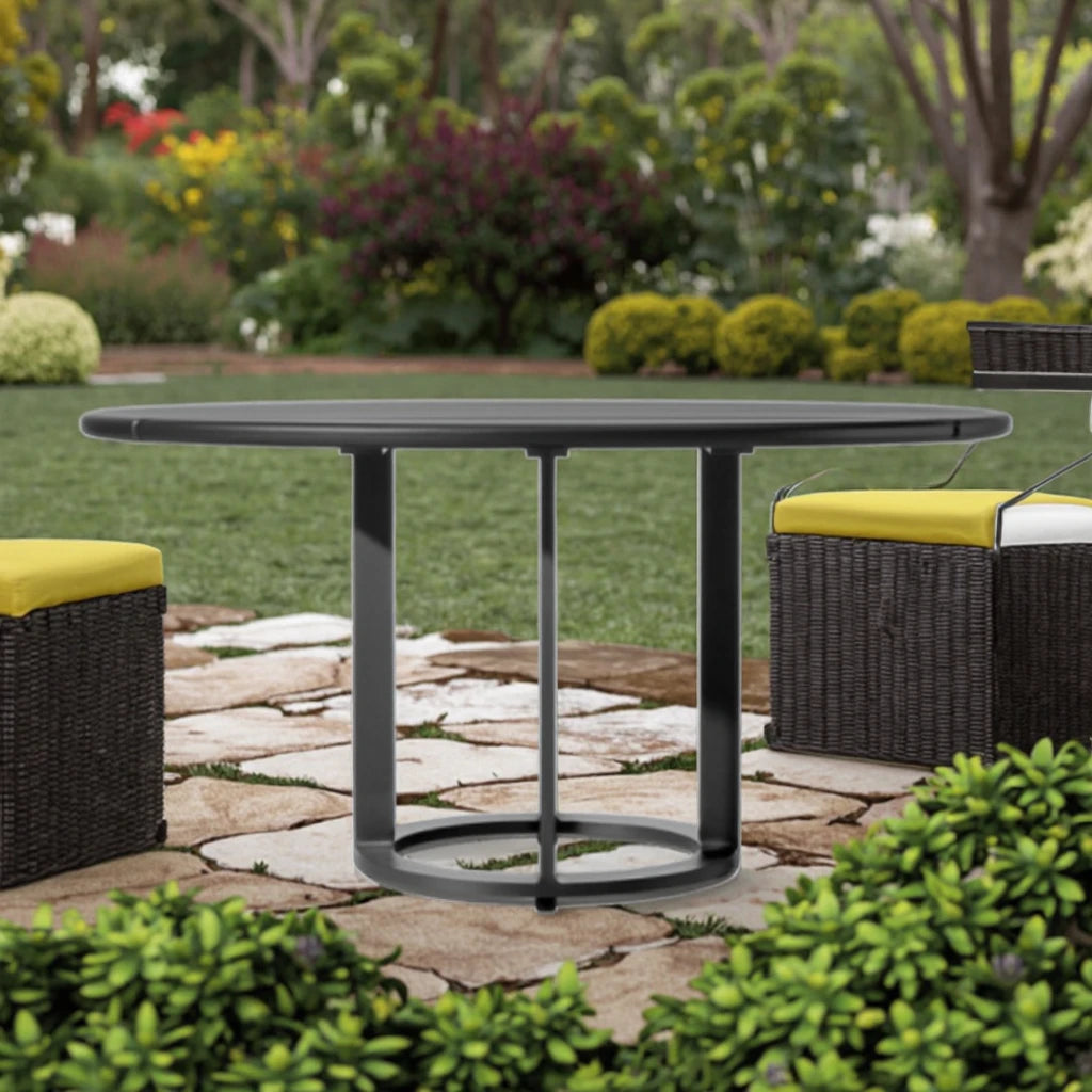 Custom Outdoor Furniture Side Table Modern Aluminum Alfresco Outdoor Living Australia