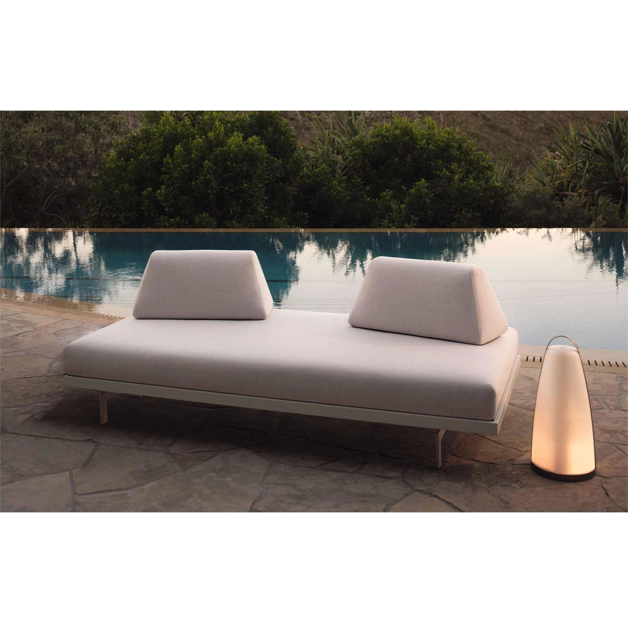 Outdoor Furniture Two Seater Daybed Aluminium Alfresco Outdoor Living Australia