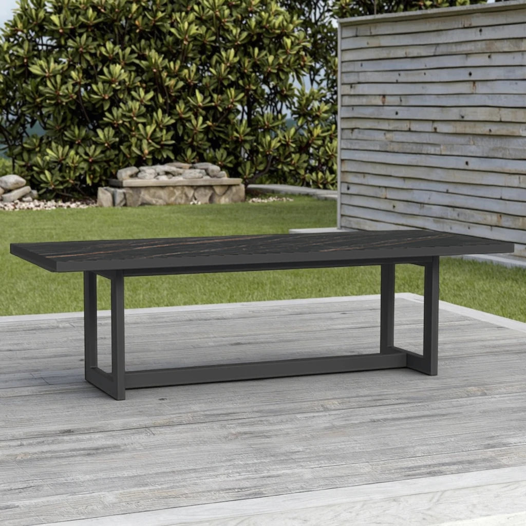 Custom Outdoor Furniture Dining Table Modern Alfresco Outdoor Living Australia