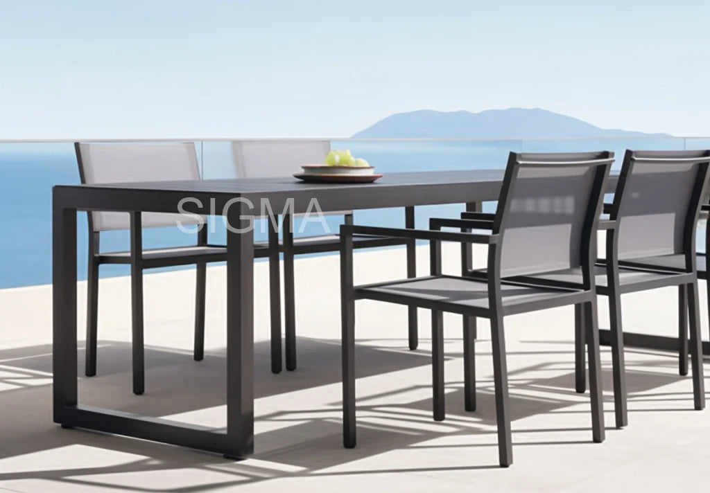 Designer Outdoor Dining Set Contemporary Alfresco Outdoor Living Australia