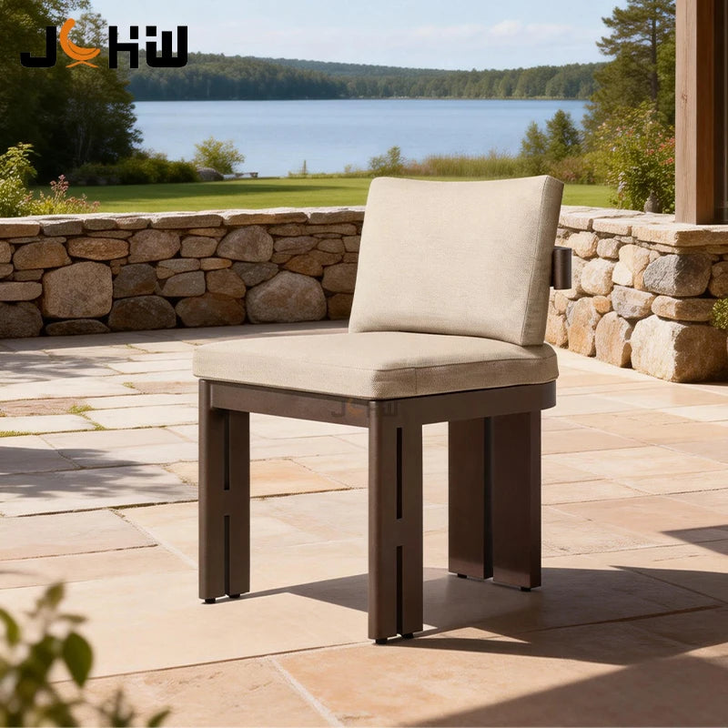 Custom Outdoor Aluminum Dining Set Modern Architectural Alfresco Living Australia