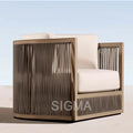 Custom Outdoor Furniture Sofa Set Modular Aluminium Alfresco Outdoor Living Australia