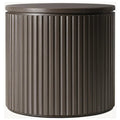Outdoor Side Table Minimalist Round Aluminum Alfresco Outdoor Living Australia