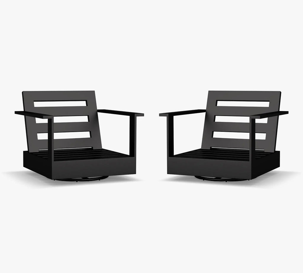 Outdoor Swivel Sofa Chair Modern Aluminium Alfresco Outdoor Living Australia