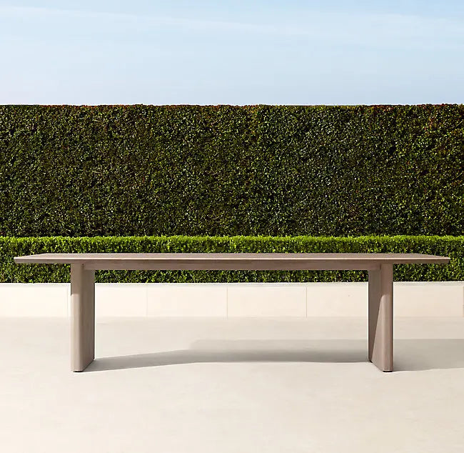 Custom Teak Dining Set Half Moon 8 Seater Alfresco Outdoor Living Australia