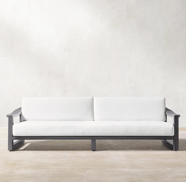 Modular Outdoor Sofa Set 4-Piece Aluminium Alfresco Outdoor Living Australia