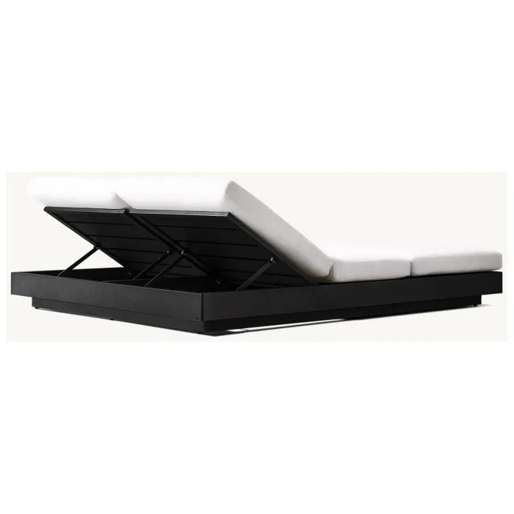 Custom Outdoor Furniture Double Reclining Sun Lounger Modern Alfresco Outdoor Living Australia