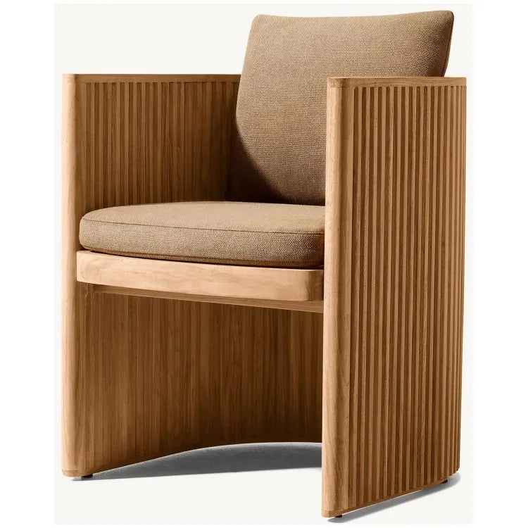 Custom Teak Dining Set 4 Seat Round Alfresco Outdoor Living Australia
