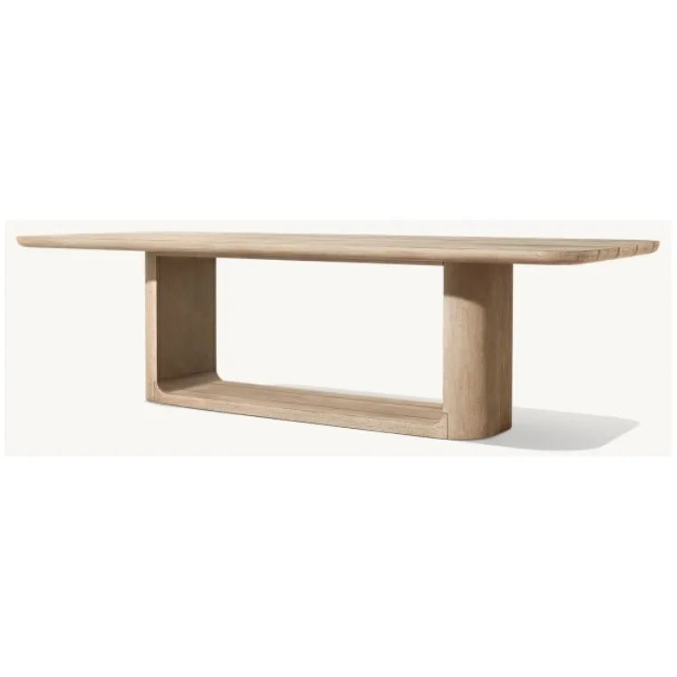 Luxury Solid Teak Dining Table Rectangle Alfresco Outdoor Living Australia