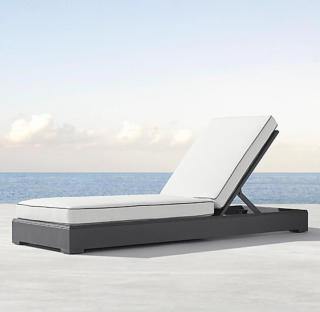 Luxury Sun Lounger Daybed Contemporary Aluminium Alfresco Outdoor Living Australia