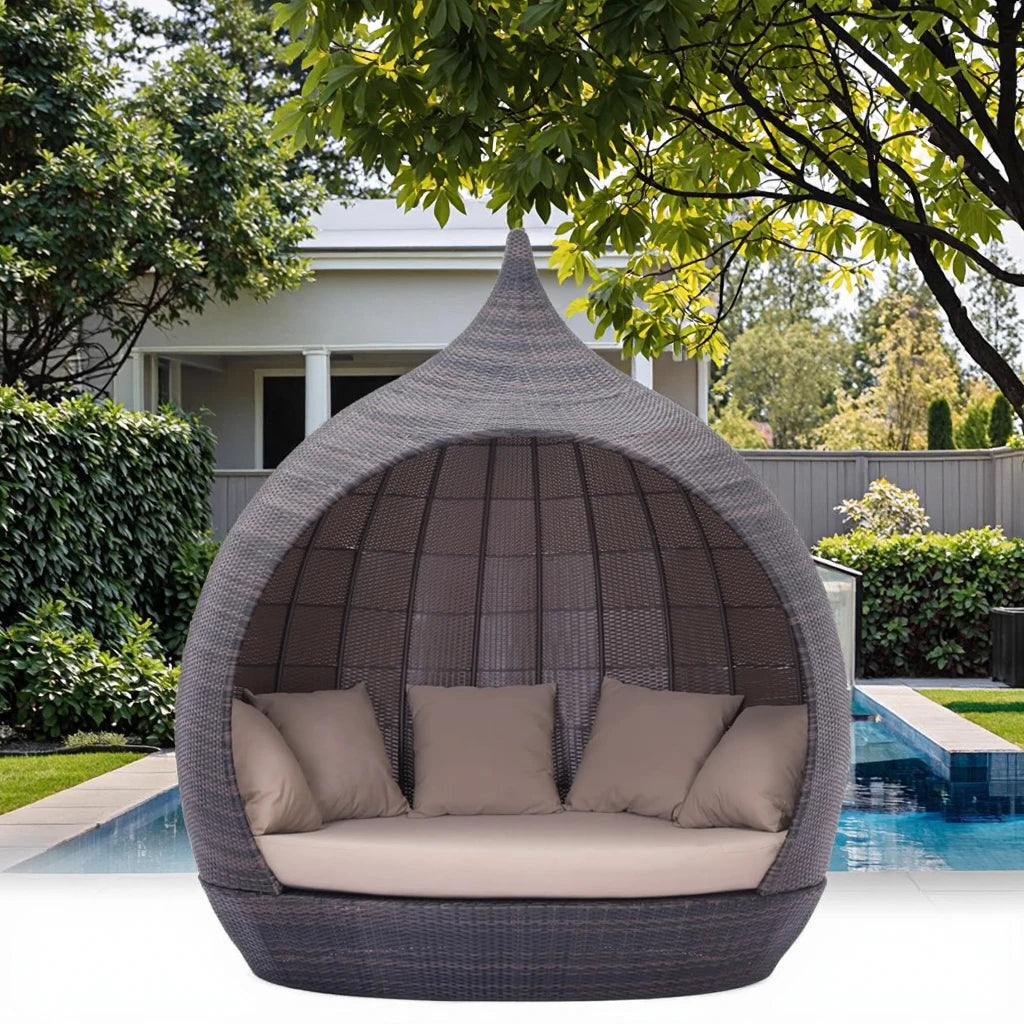 Custom Outdoor Furniture Rattan Apple Daybed Alfresco Outdoor Living Australia