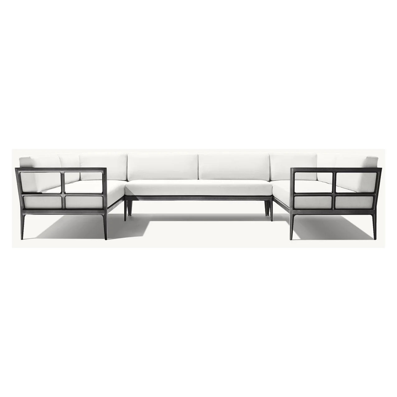 Custom Outdoor Furniture U-Shaped Sofa Modern Alfresco Outdoor Living Australia