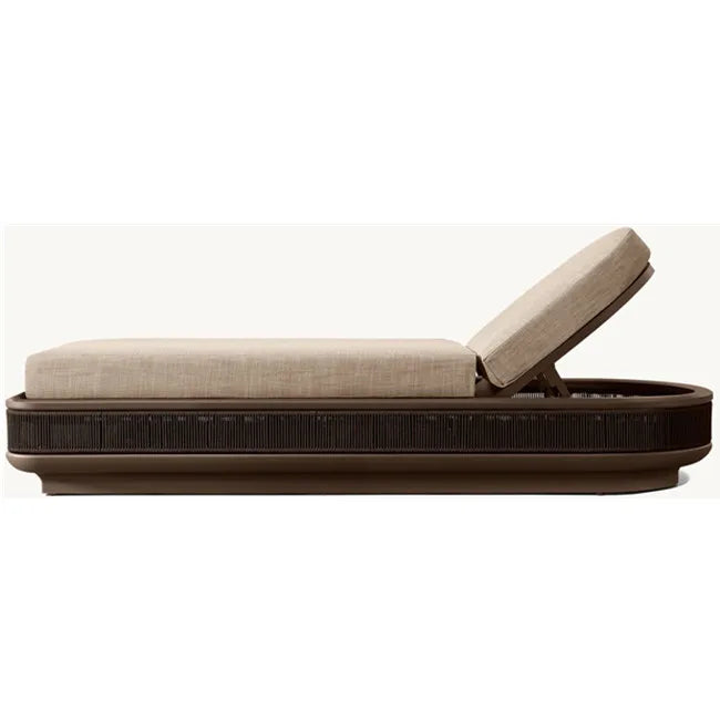 Aluminum Sun Lounger Contemporary Daybed Alfresco Outdoor Living Australia