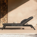 Modern Aluminum Sun Lounger Designer Outdoor Furniture Alfresco Outdoor Living Australia