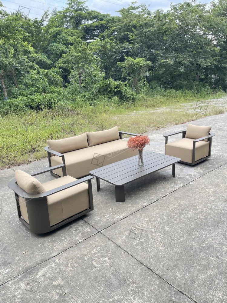 Designer Aluminum Lounge Chair Architectural Alfresco Outdoor Living Australia