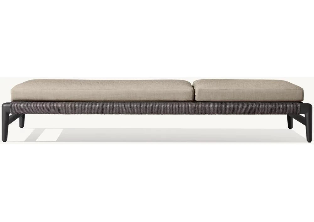 Aluminium Sun Lounger Rattan-Style Alfresco Outdoor Living Australia