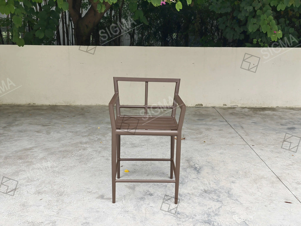 Custom Outdoor Counter Stool Aluminum Contemporary Alfresco Outdoor Living Australia