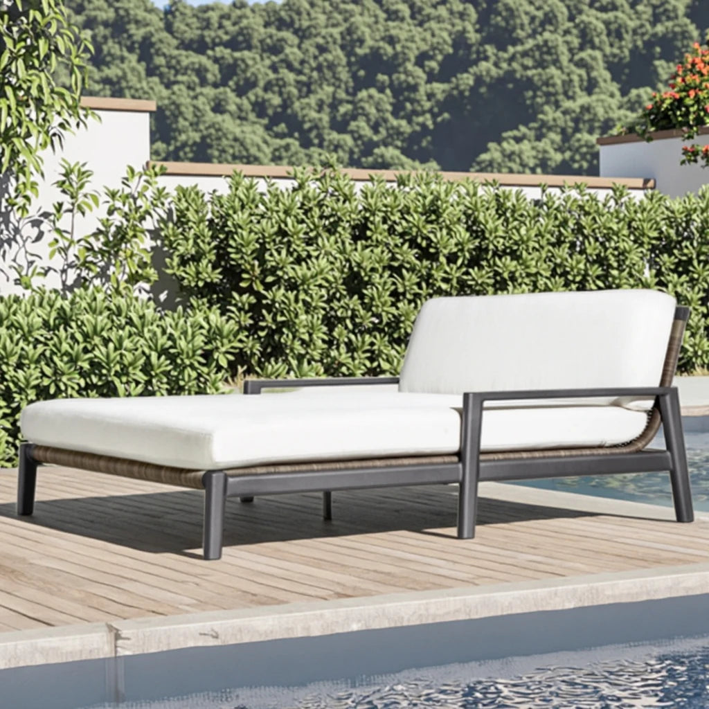 Double Seat Sun Lounger Furniture Contemporary Alfresco Outdoor Living Australia