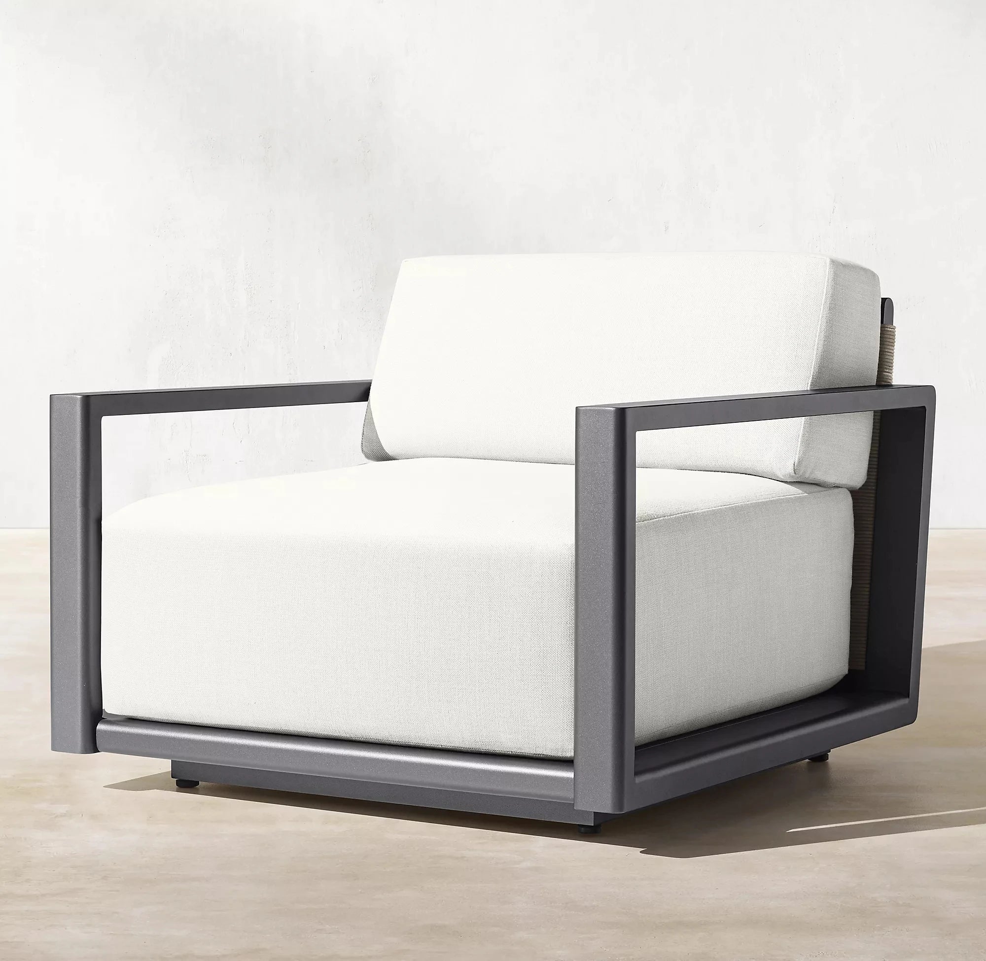 Rattan Lounge Chair Contemporary Sculptural Alfresco Outdoor Living Australia