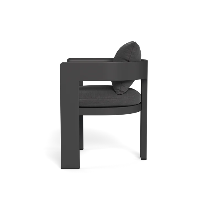 Custom Outdoor Dining Chair Curved Back Aluminum Alfresco Outdoor Living Australia