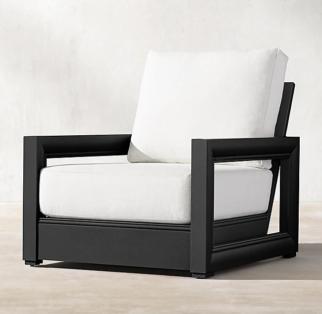 Custom Outdoor Furniture Aluminum Sofa Set Contemporary Modular Alfresco Outdoor Living Australia