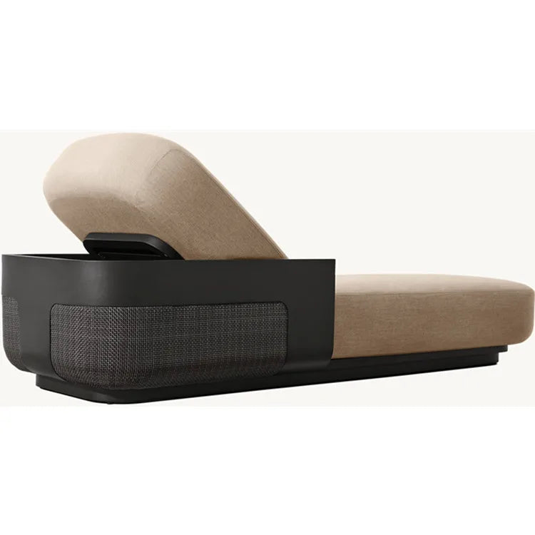 Outdoor Sun Lounger Modern All-Weather Rattan Alfresco Outdoor Living Australia
