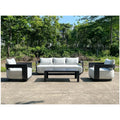 Modern Modular Aluminium Sofa Set Custom Outdoor Furniture Alfresco Outdoor Living Australia