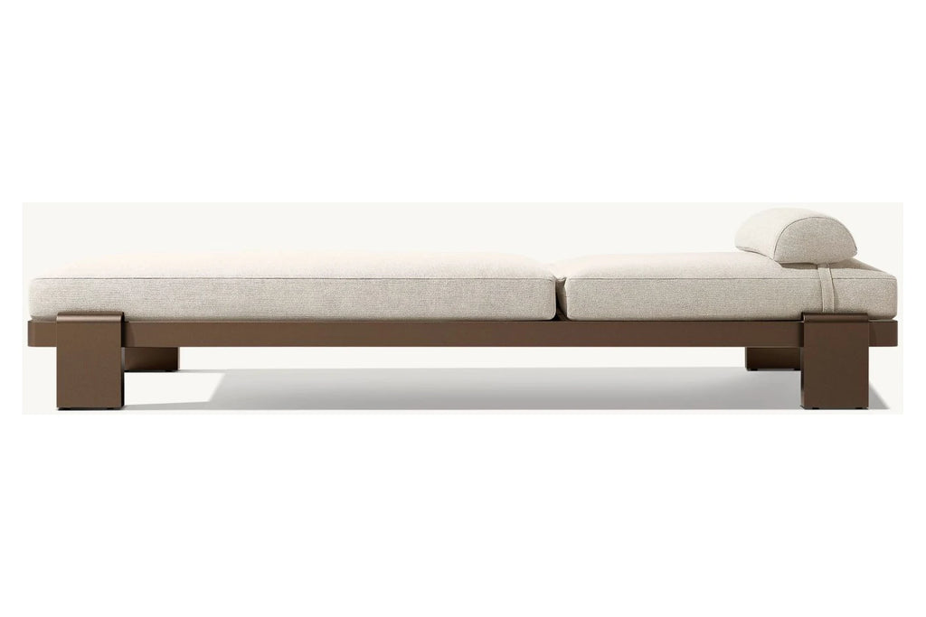 Custom Outdoor Chaise Lounge Sun Lounger Adjustable Aluminum Alfresco Outdoor Living