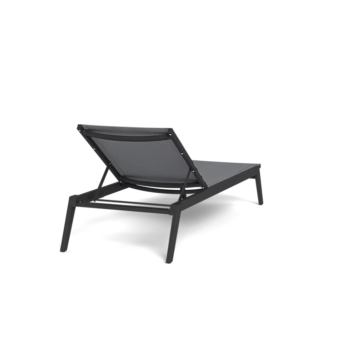 Contemporary Metal Sun Lounger Modern Outdoor Furniture Alfresco Outdoor Living
