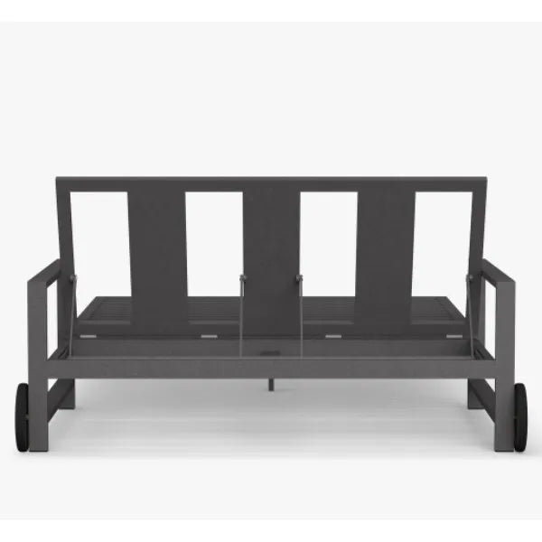 Custom Outdoor Furniture Double Seat Daybed Aluminum Alfresco Outdoor Living Australia
