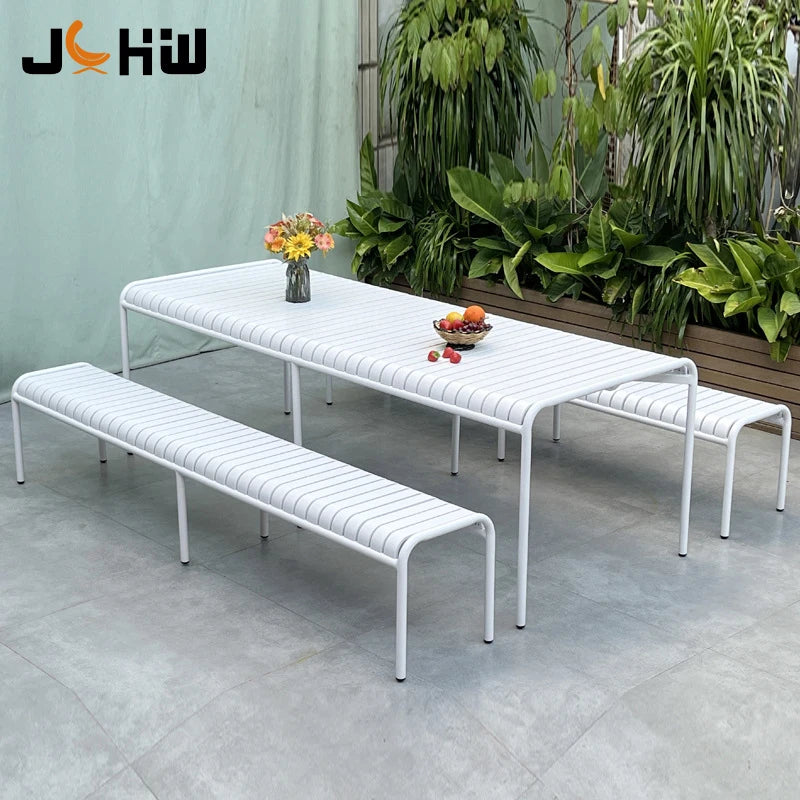 Modern Aluminum Outdoor Dining Set Weather Resistant Alfresco Outdoor Living Australia